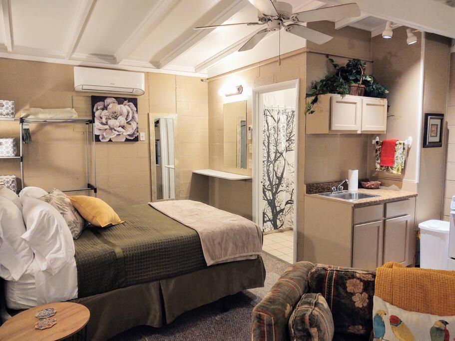 #02 - Unique Lakeside Studio Cottage- Pet Friendly ฮอตสปริงส์ ภายนอก รูปภาพ